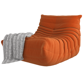 Single Seat - Lazy Floor Sofa Couch Bean Bag Chair (Color: as Pic)